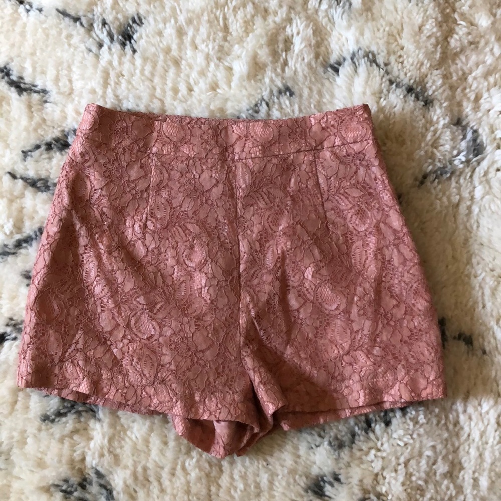 Forever 21 high waisted lace short